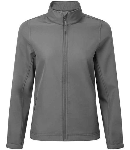 Premier Ladies Windchecker? Recycled Printable Soft Shell Jacket - DGY - XS